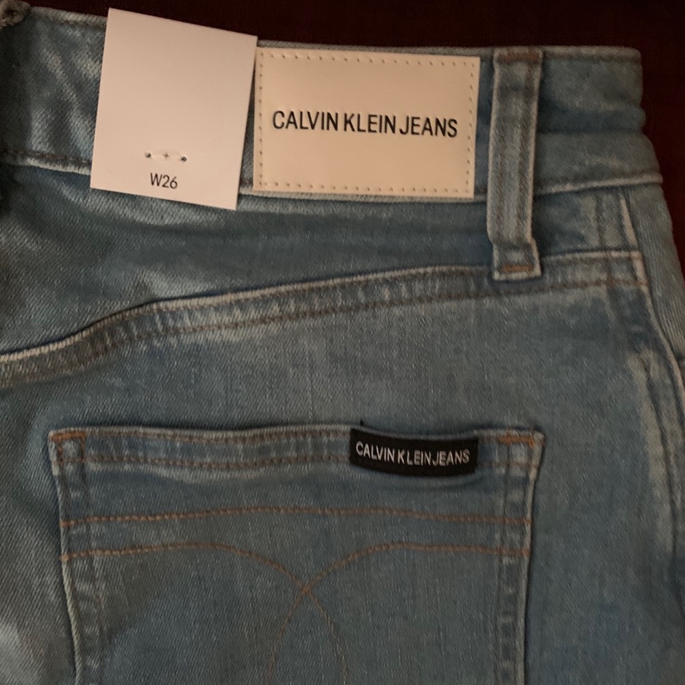 NWT Calvin Klein Denim Skirt - Picture 3 of 7